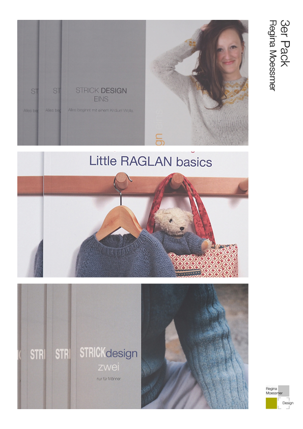 Bundle of 3 - Little RAGLAN basics & Option - German edition only