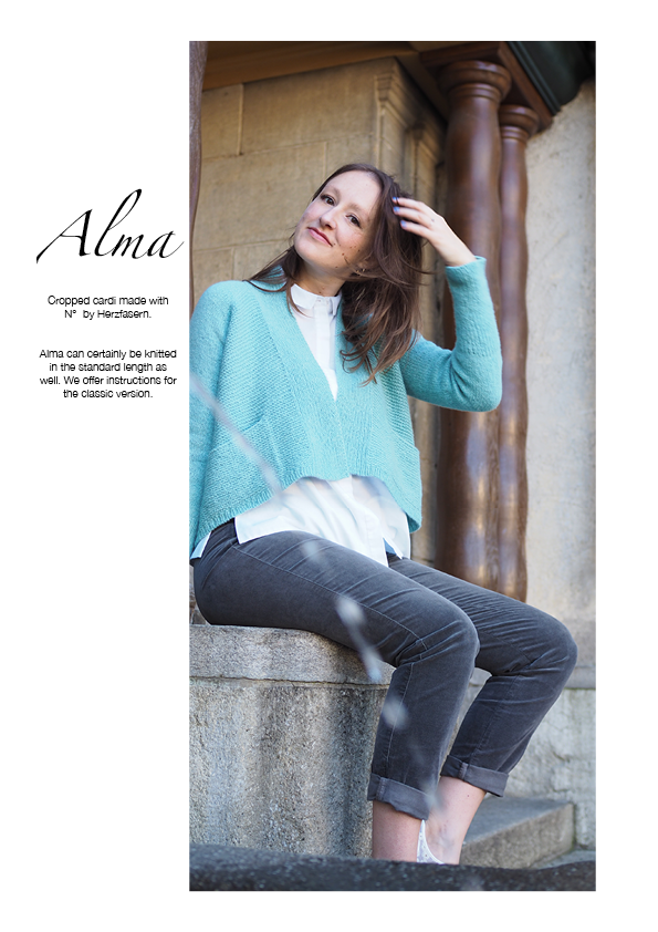 ALMA Strickjacke - pdf -