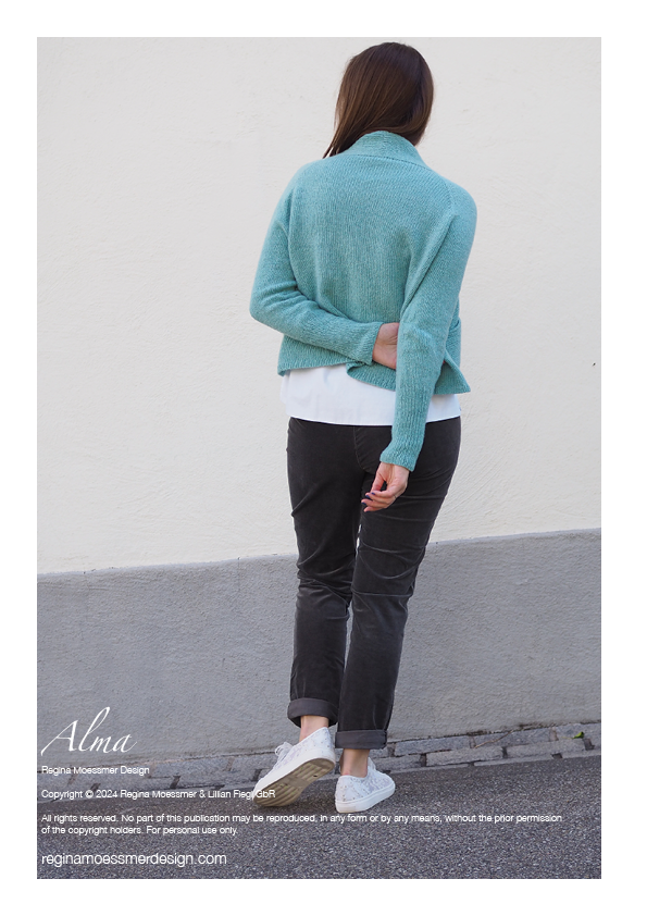ALMA Strickjacke - pdf -
