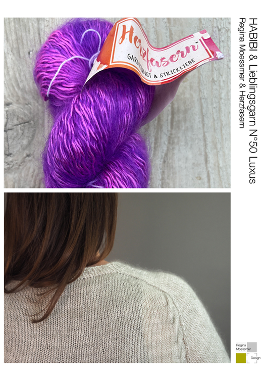 STRICK KIT: HABIBI pdf & Lieblingsgarn N°50 Fb. Luxus