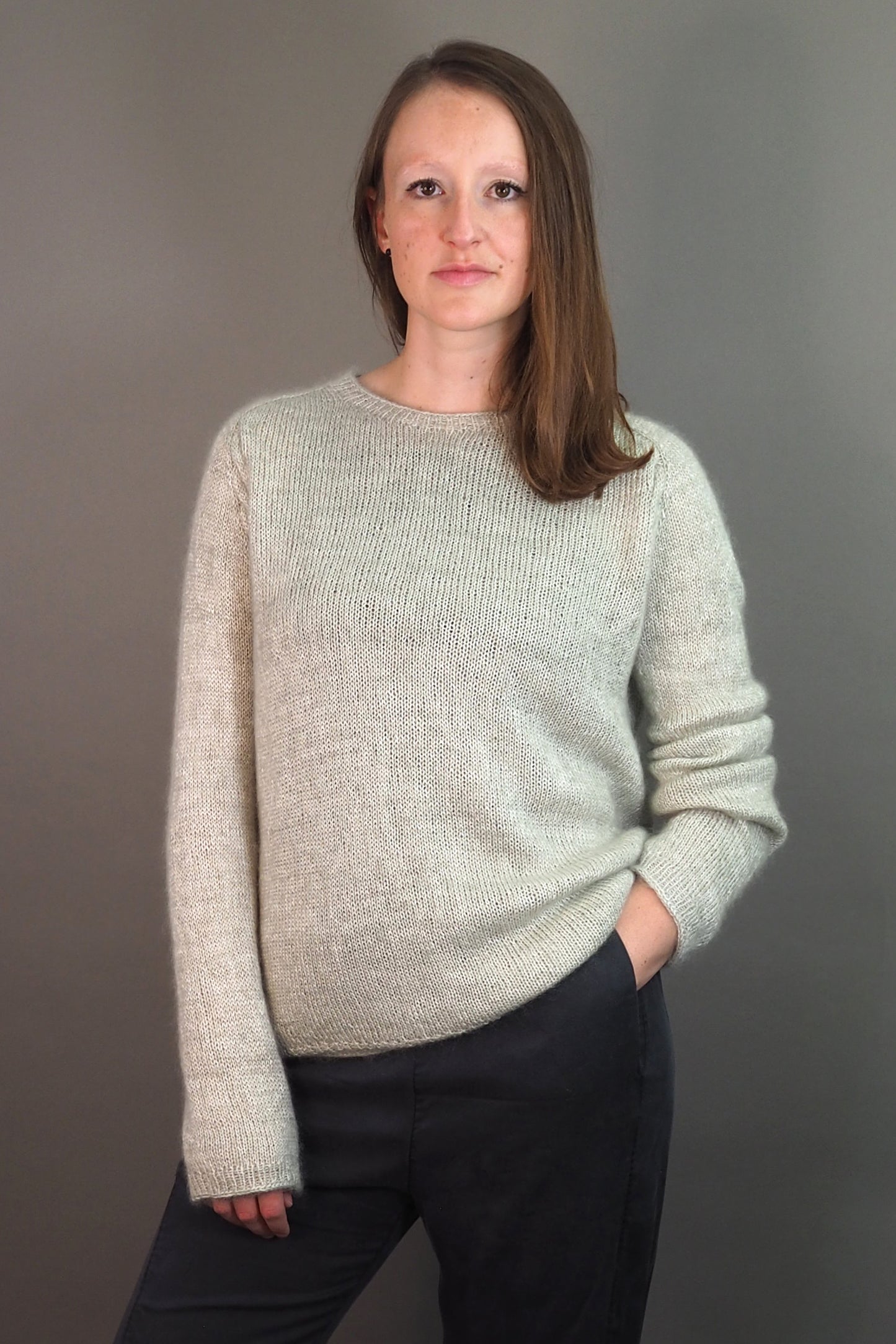 KNITTING KIT:  HABIBI pdf & Lieblingsgarn N°50 col. Bergkristall