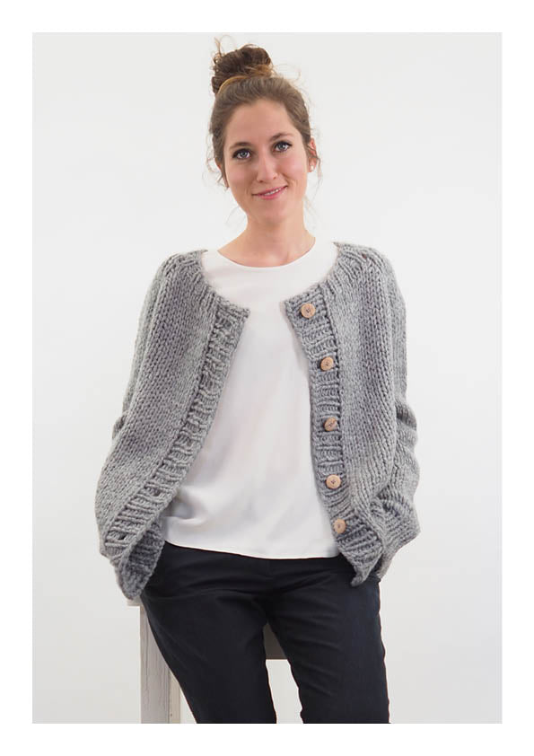 RAGLAN cardigan basics - epub -