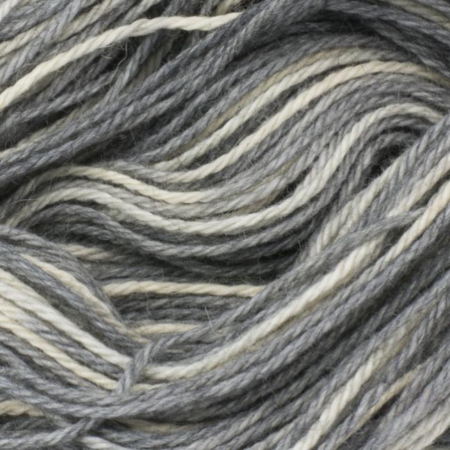 WOLLEPAKET - 9 x SERENA von MANOS DEL URUGUAY, handgefärbt, Farbe Zebra