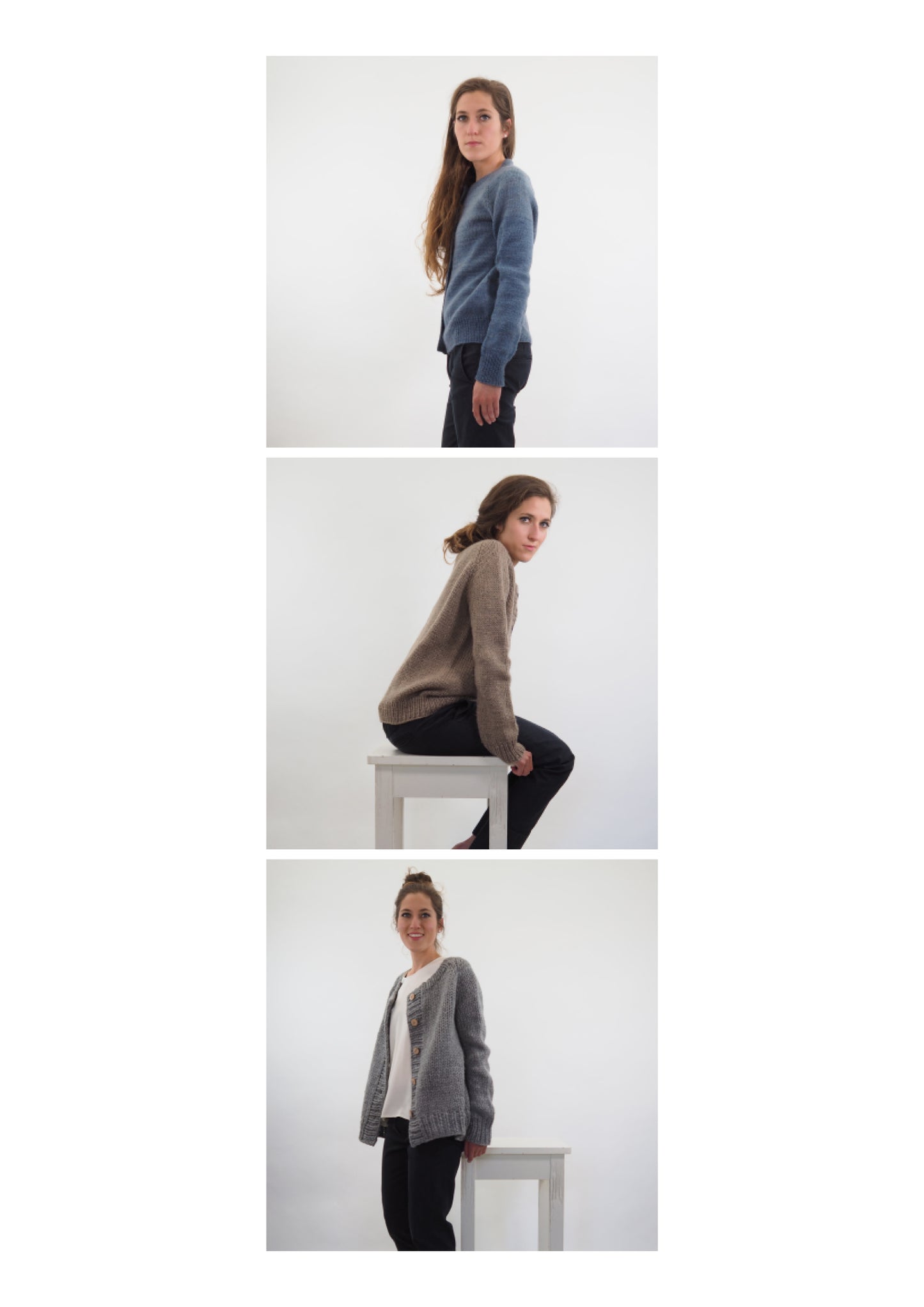 RAGLAN cardigan basics - German edition only.