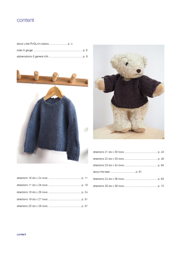 Little RAGLAN basics - ebook / pdf -