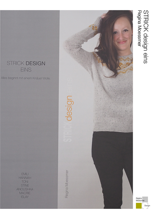 STRICK design eins - Anleitungsheft, nur deutsche Ausgabe -