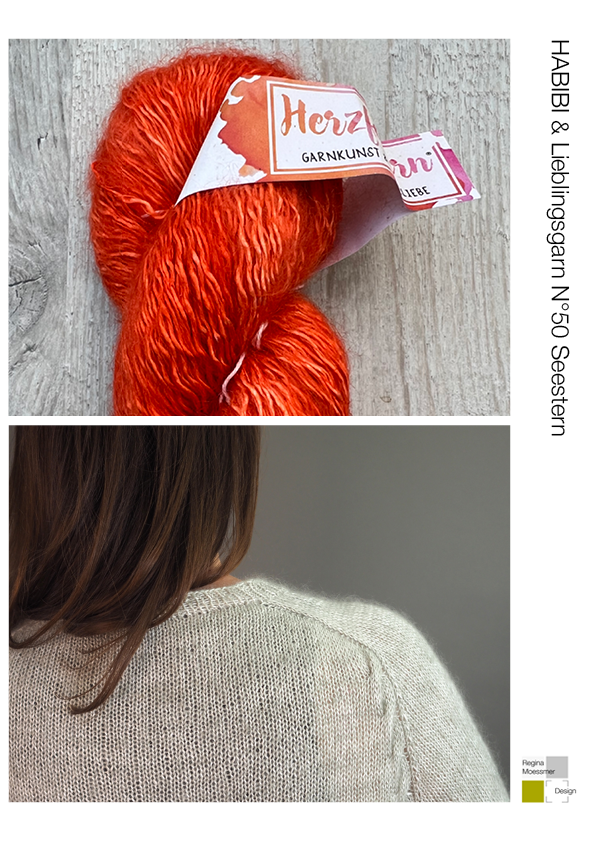 KNITTING KIT:  HABIBI pdf  & Lieblingsgarn N°50 col. Seestern