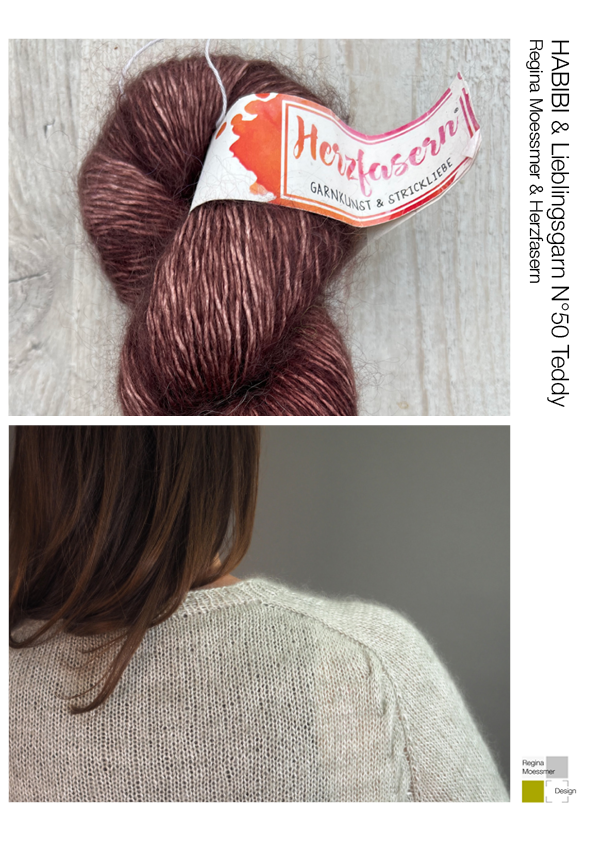 KNITTING KIT:  HABIBI pdf & Lieblingsgarn N°50 col. Teddy