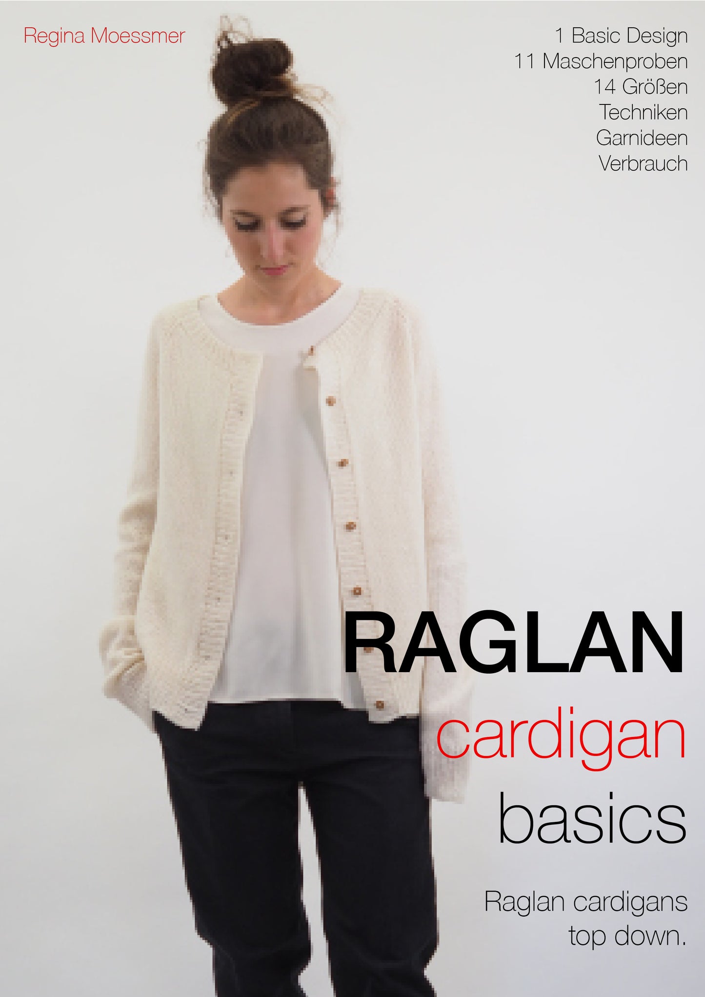 RAGLAN cardigan basics - ebook  / pdf -